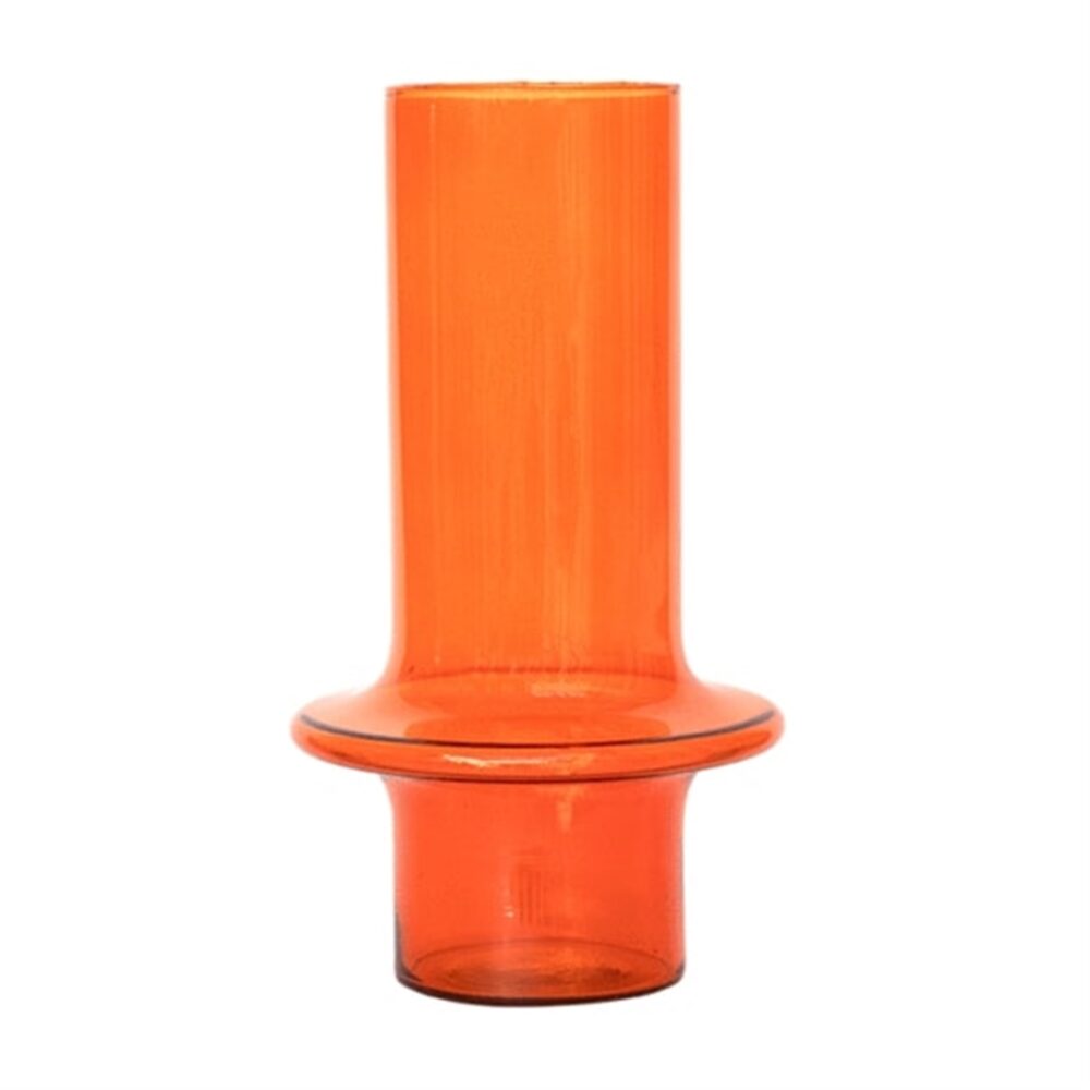 Paprika Recycled Glass Vase by Urban Nature Culture