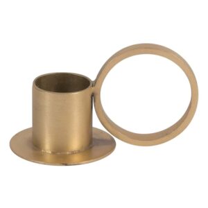 Gold Circle Candle Holder Set of 2 by Urban Nature Culture