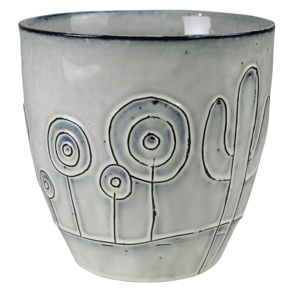 Large Topac Ceramic Cachepot by HomArt
