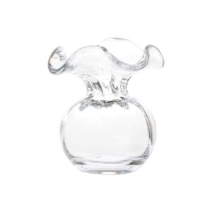 Hibiscus Glass Clear Bud Vase by VIETRI