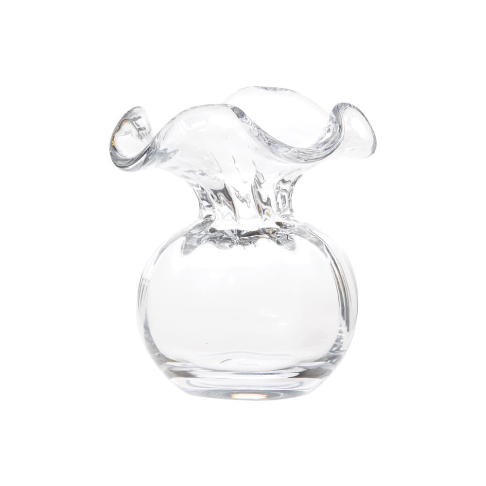 Hibiscus Glass Clear Bud Vase in Gift Box by VIETRI