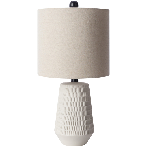 Cream Leipzig Table Lamp by Livabliss