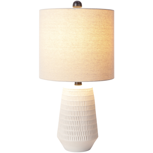 Cream Leipzig Table Lamp by Livabliss - Image 2
