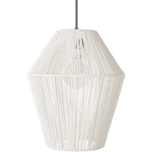 White Camerano Pendant by Livabliss