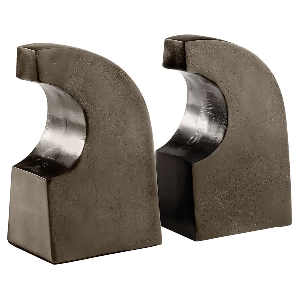 Apostrophe Bookends by J. Kent Martin for Cyan Design