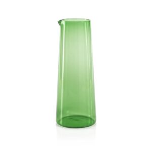 Fern Green Lorient Glass Pitcher by Zodax