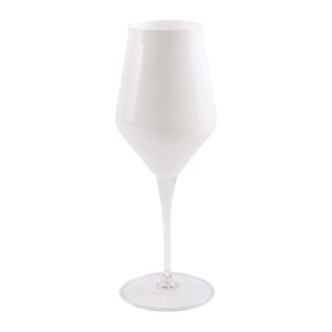Contessa White Water Glass by VIETRI