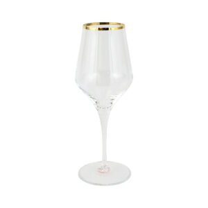 Contessa Gold Water Glass by VIETRI