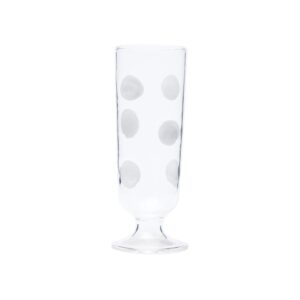 Drop White Champagne Glass by VIETRI