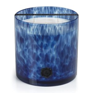 Apothecary Guild Opal Glass 5-Wick Candle Jar Sea Salt Coastal Mist by Zodax