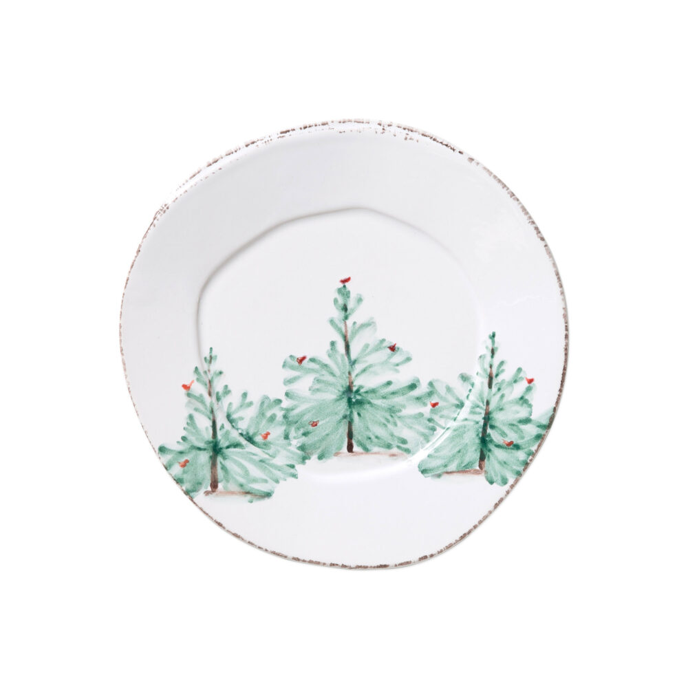 Melamine Lastra Holiday Salad Plate by VIETRI