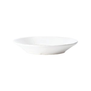 Melamine Lastra White Pasta Bowl by VIETRI