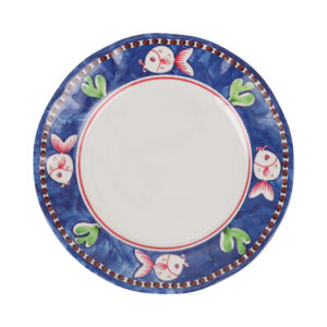 Melamine Campagna Pesce Dinner Plate by VIETRI