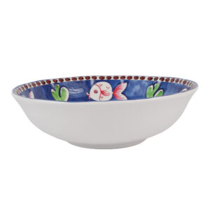 Melamine Campagna Pesce Large Serving Bowl by VIETRI