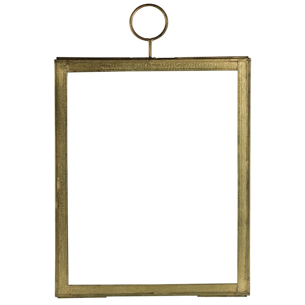 Hans Brass Hanging Frames by HomArt Seven Colonial