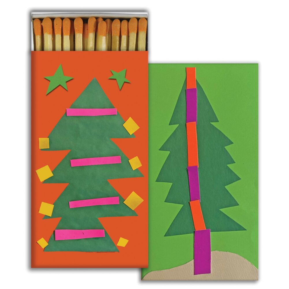 Paper Trees Matches Set of 6 Boxes by HomArt