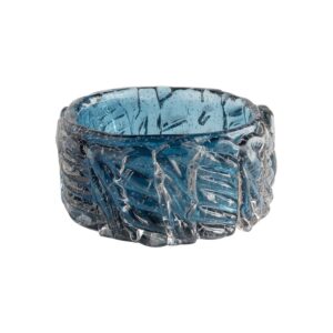 Small Blue Thorough Bowl by Cyan Design