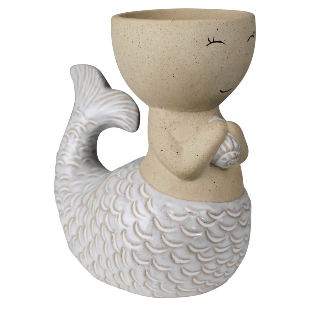 Swimming Mermaid Ceramic Cachepot by HomArt - Image 2