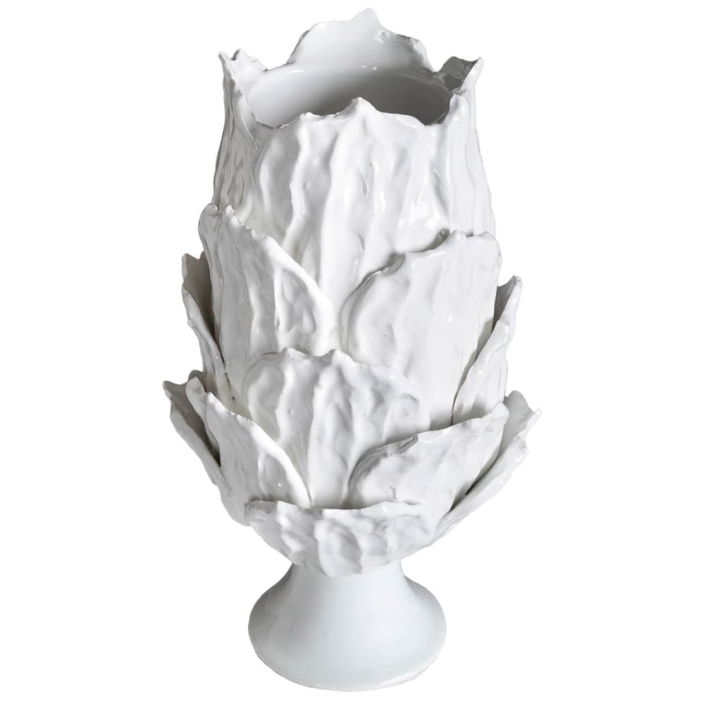 Foliage Footed Vase