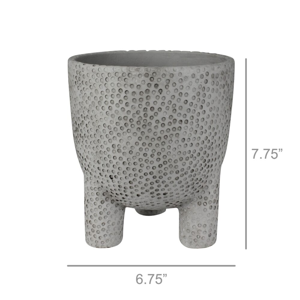 Tiga Three Foot Cement Cachepot by HomArt - Image 3