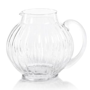 Barletta Bubble Glass Pitcher by Zodax