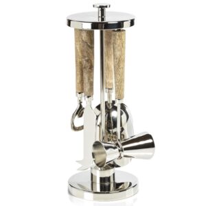 Gela 5-Piece Bar Tool Set by Zodax