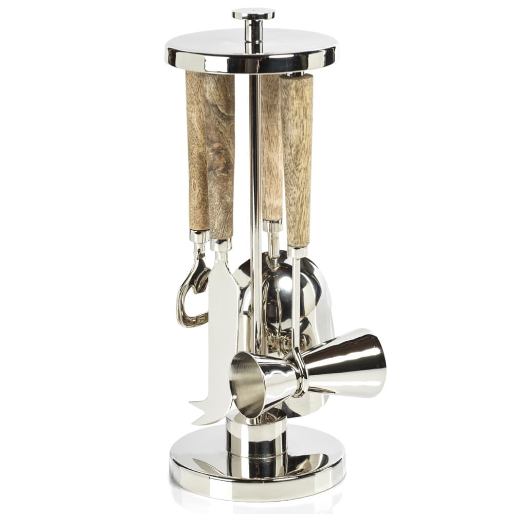 Gela 5-Piece Bar Tool Set by Zodax