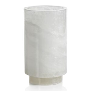 Trapani Polished Alabaster Stone Wine Cooler by Zodax