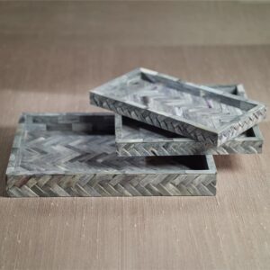 Montgeron Woven Bone Trays by Zodax