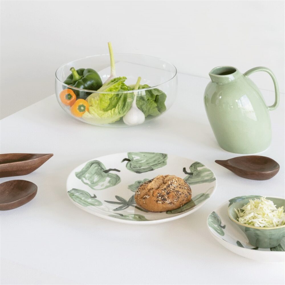 Recycled Glass Salad Bowl by Urban Nature Culture - Image 4