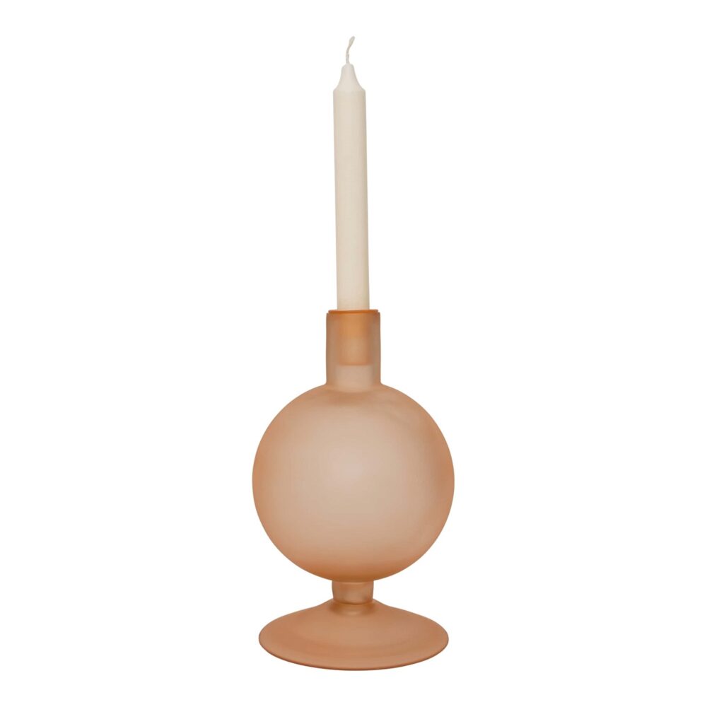Sopra Peach Whip Candle Holder by Urban Nature Culture