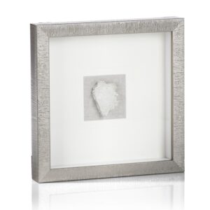 Muzo Silver Framed Crystal Wall Decor by Zodax