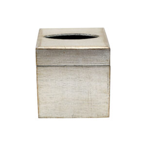 Florentine Wooden Accessories Platinum Tissue Box by VIETRI