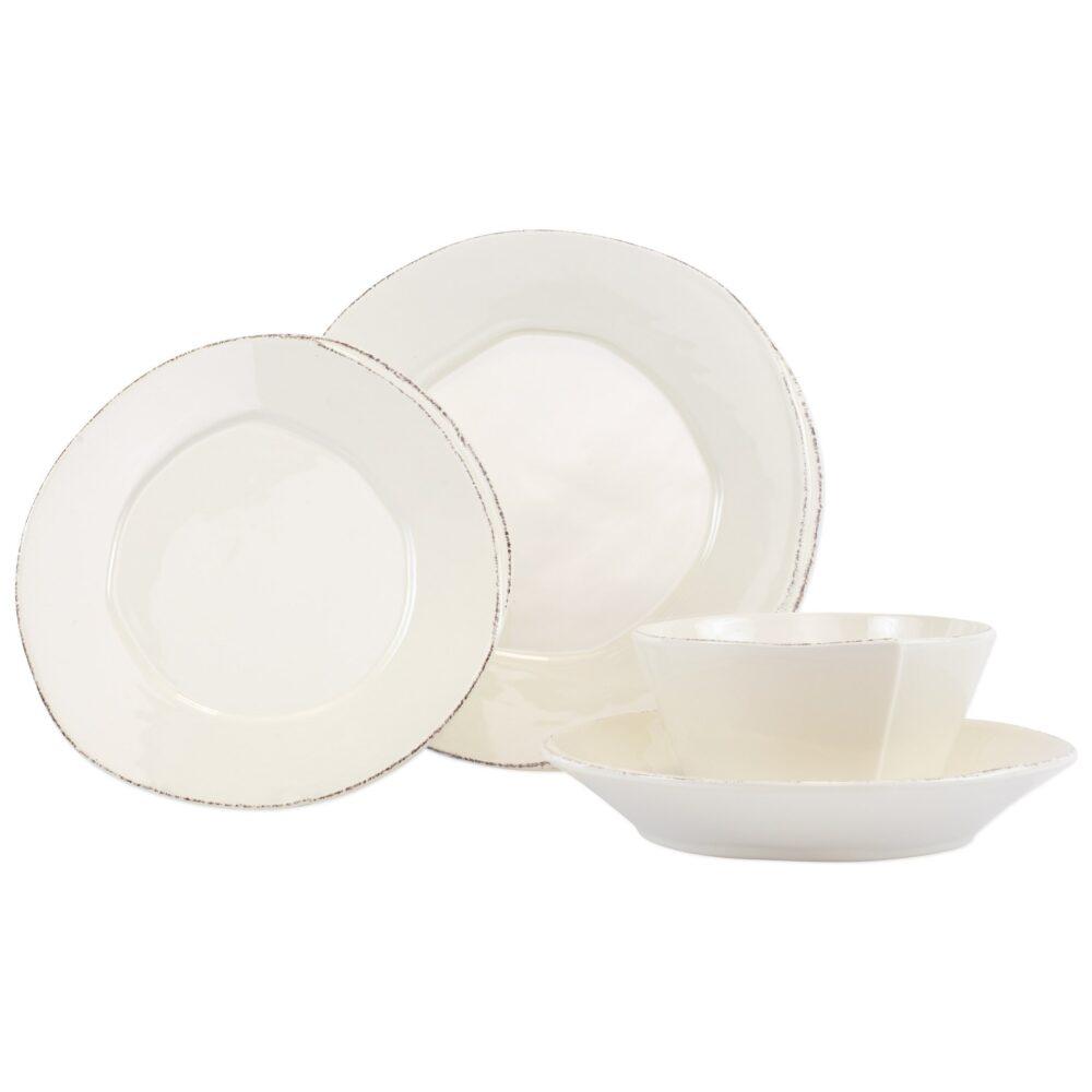 Lastra Linen Four-Piece Place Setting by VIETRI