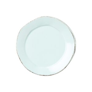 Lastra Aqua Salad Plate by VIETRI