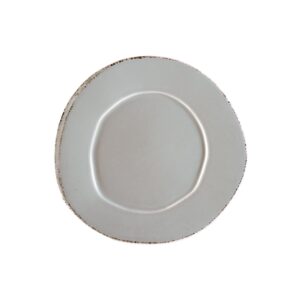 Lastra Gray Salad Plate by VIETRI