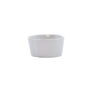 Lastra Light Gray Condiment Bowl by VIETRI