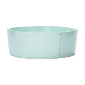 Lastra Aqua Large Serving Bowl by VIETRI