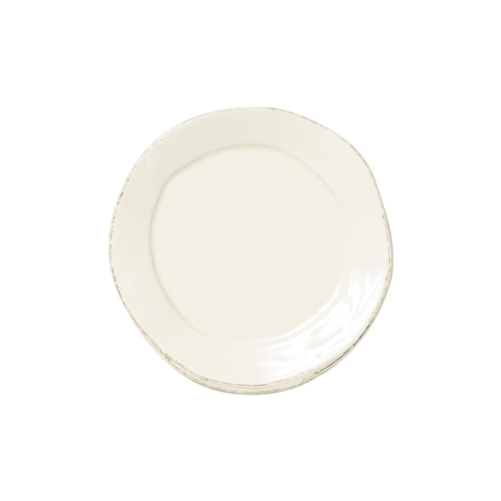 Lastra Linen Canape Plate by VIETRI