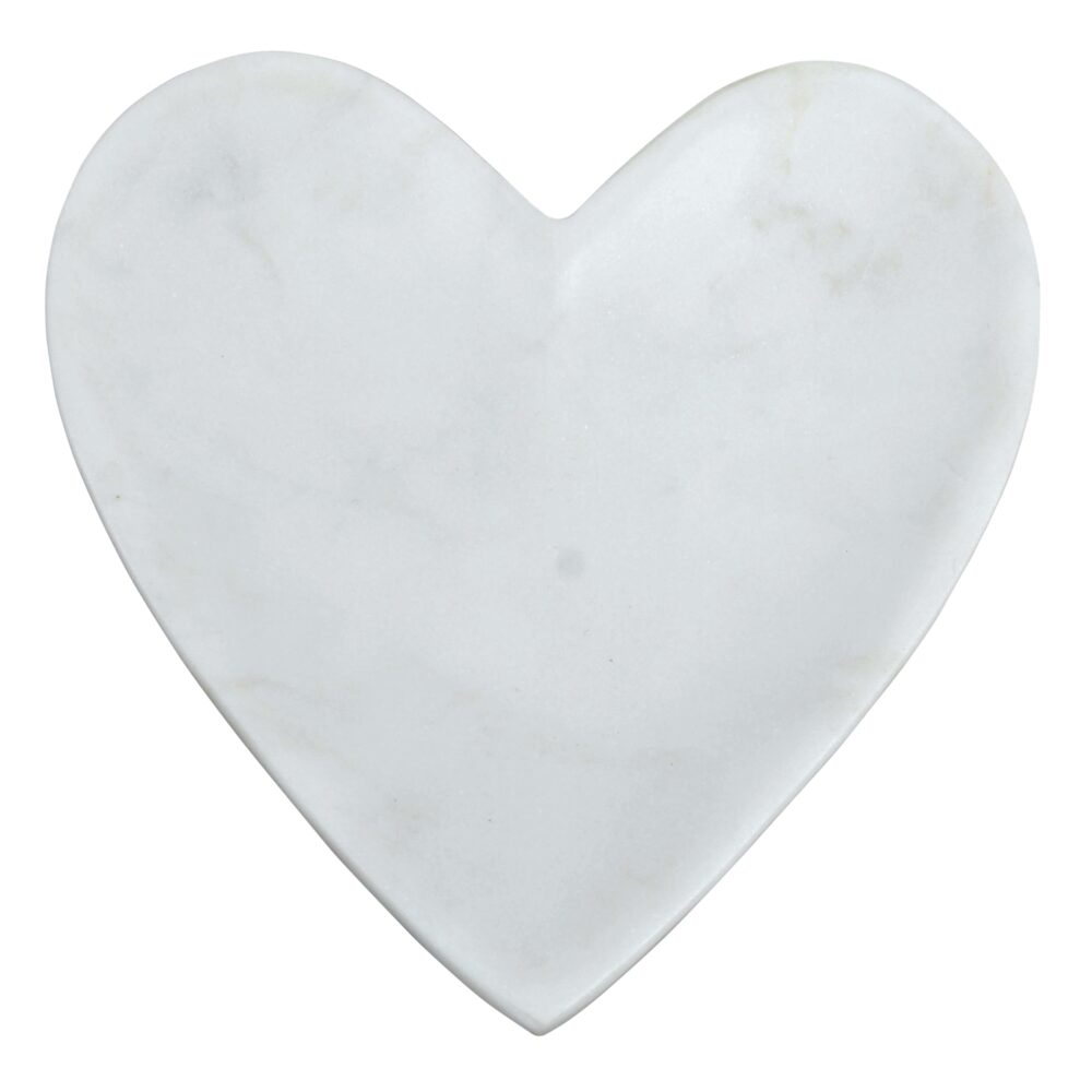 Marble Heart Dish by HomArt