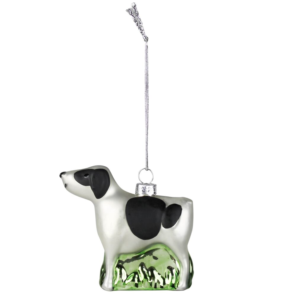 Dog Glass Ornament Set of 2 by HomArt - Image 2