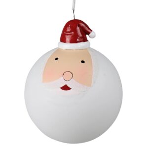Santa Head Ornament Set of 2 by HomArt