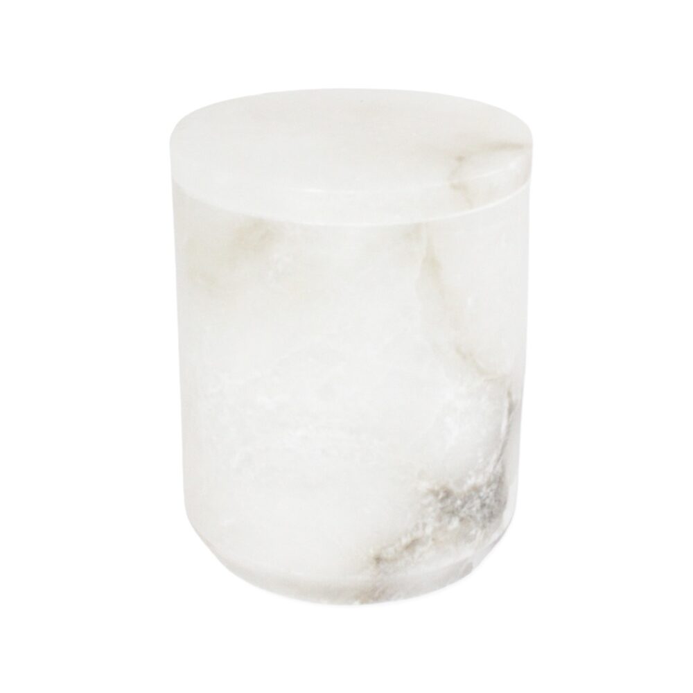 White Alabaster Containers by BIDKhome - Image 2