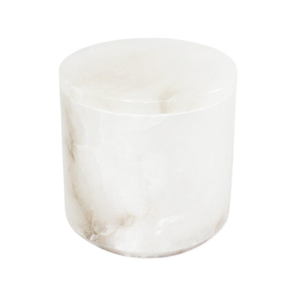 White Alabaster Containers by BIDKhome - Image 3