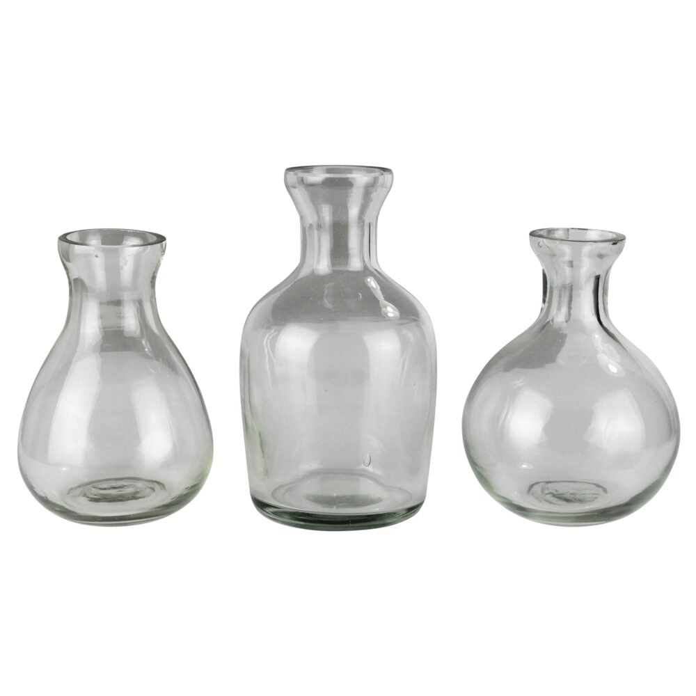 Sperry Glass Vases Set of 3 by HomArt