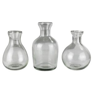 Sperry Glass Vases Set of 3 by HomArt