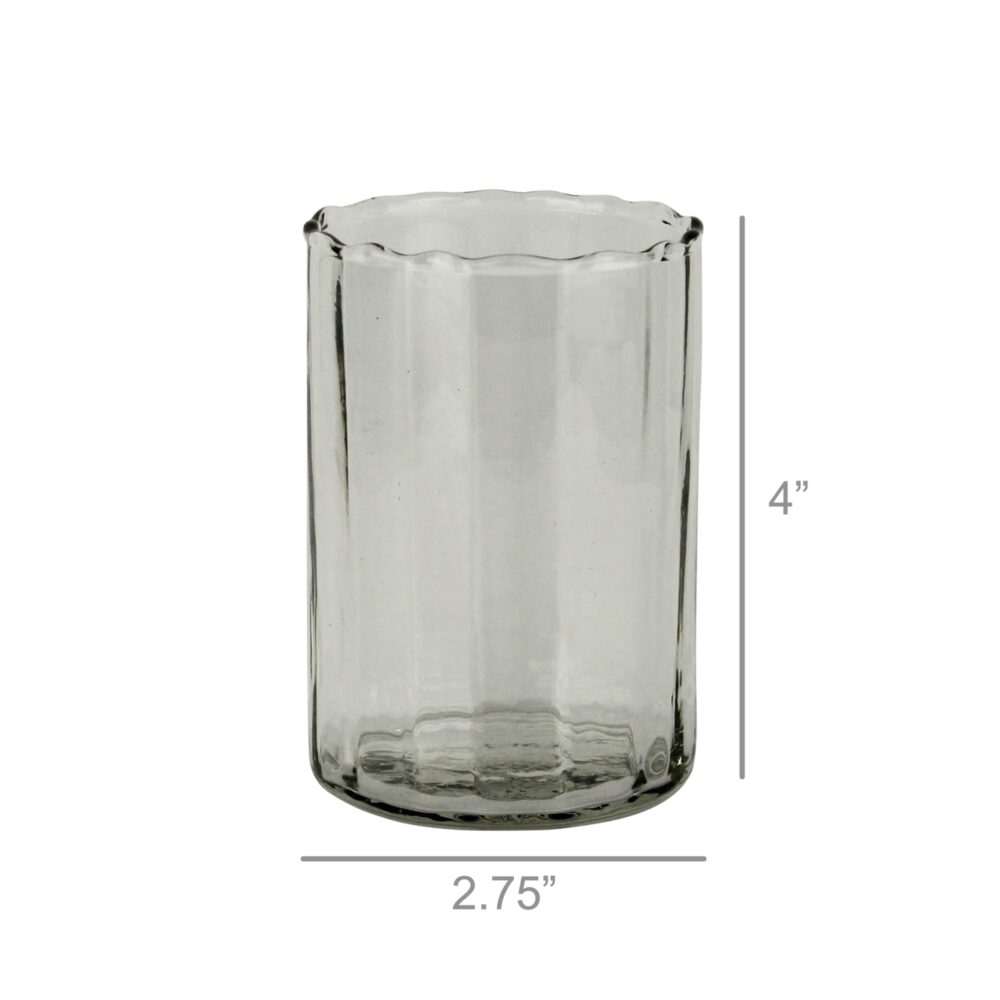 Lassen Glass Set of 4 by HomArt - Image 3