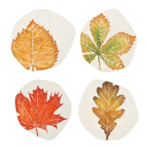 Autunno Assorted Salad Plates - Set of 4 by VIETRI
