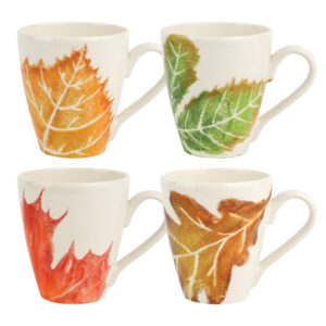 Autunno Assorted Mugs - Set of 4 by VIETRI