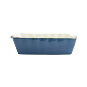 Italian Bakers Blue Medium Rectangular Baker by VIETRI